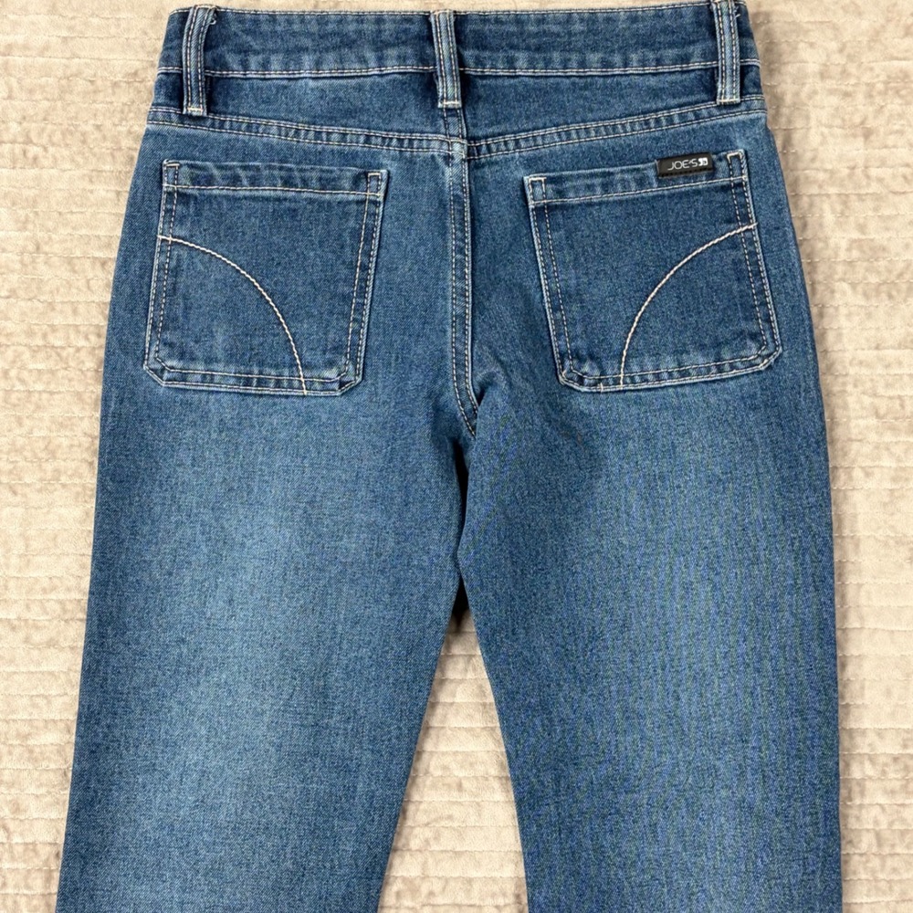 Joe's Jeans Molly 1509 Girls Blue Flare Leg Patch Pocket Denim Jeans Size 10 - Picture 11 of 11